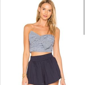 Lovers + Friends Twist Turn Top